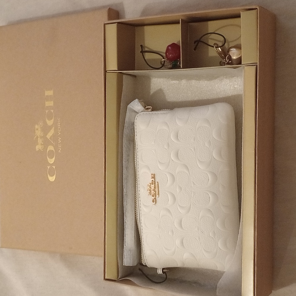 Coach Signature calf Leather and smooth Leather - Picture 4 of 4